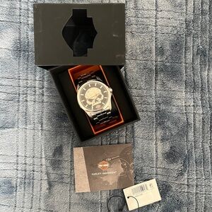 Harley Davidson Willie G Stainless Steel Watch